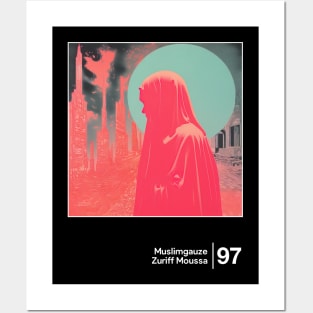 Muslimgauze - Minimalist Graphic Design Fan Artwork Posters and Art